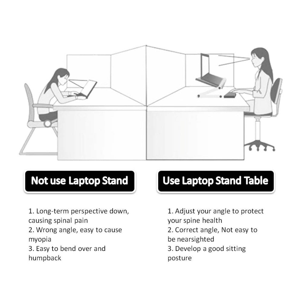 Foldable Laptop desk holder