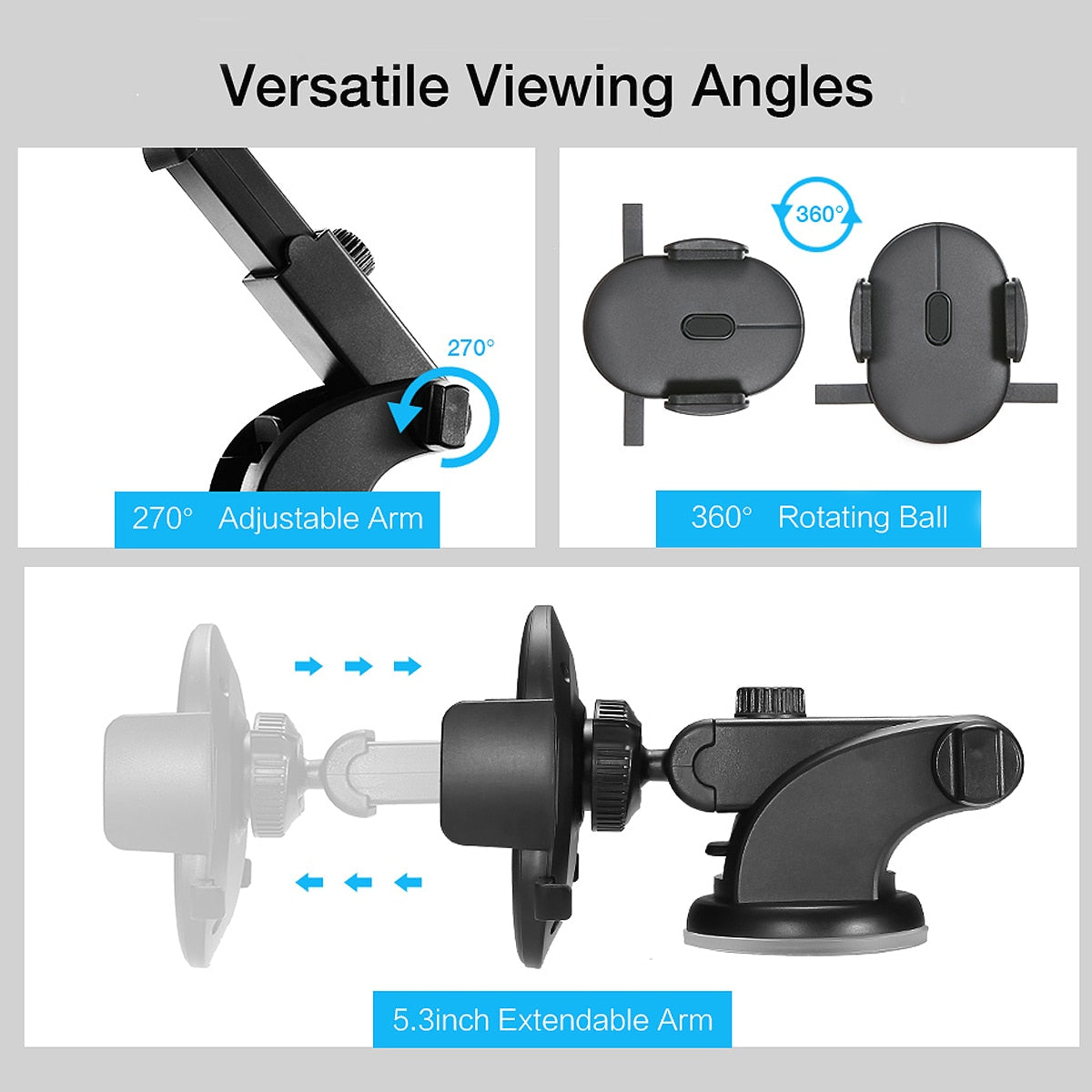 Dashboard phone holder Suction Cup