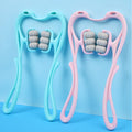 Multifunctional Manual Six-wheel neck massager